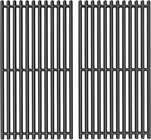 Uniflasy 17 x 8 3/4 Cast Iron Cooking Grate for Char-Broil Grills
