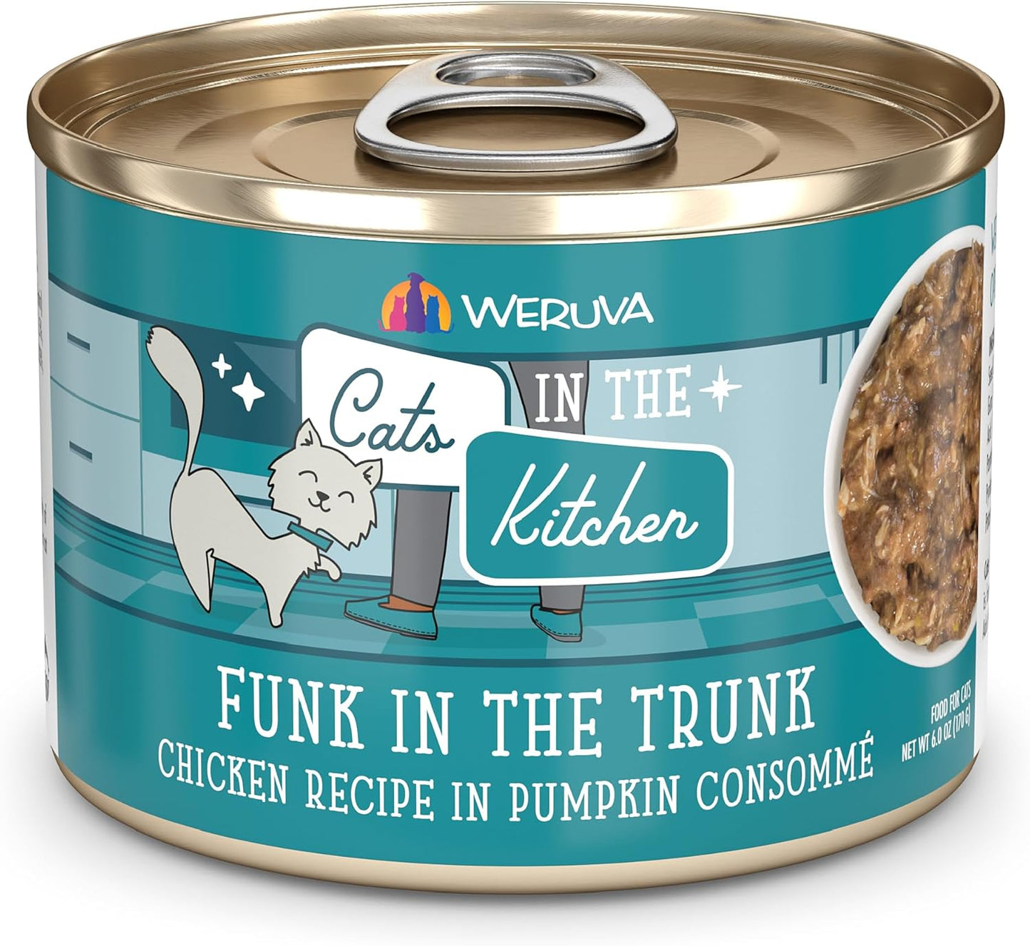 Weruva Cats in The Kitchen Funk in The Trunk Cat Food Review