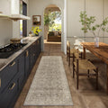 Washable Kitchen Rug Runner 2ft x 6ft - Machine Washable Low-Pile