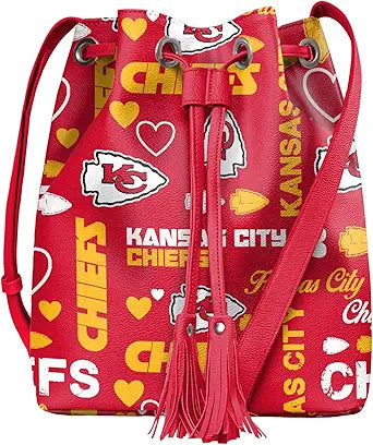Foco Womens NFL Team Logo Love Bag Collection for Fans