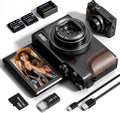 G-Anica Vlogging Camera - 64MP 5K Zoom, Portable with 2 Batteries