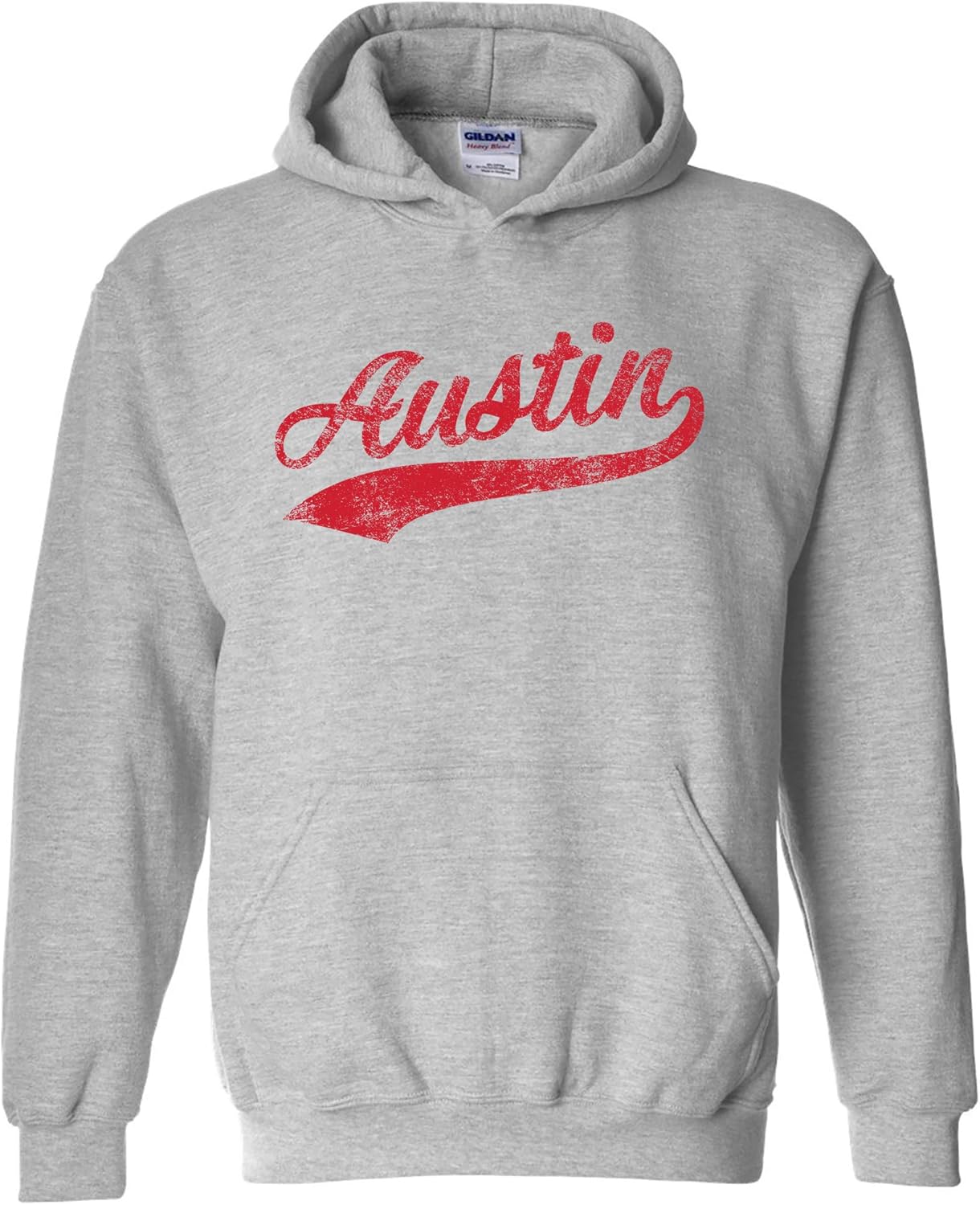 Hometown Baseball Script Hoodie - Perfect for Sports Fans