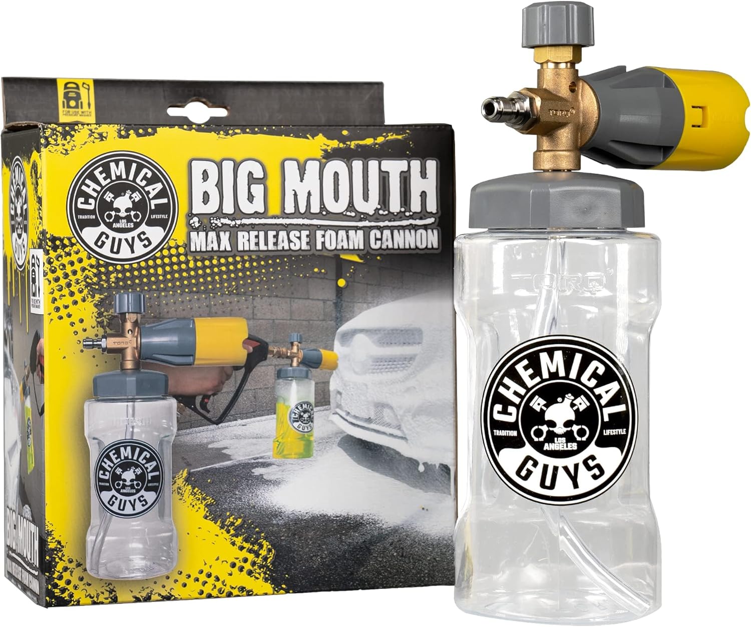 Chemical Guys Big Mouth Max Release Foam Cannon for Car Wash
