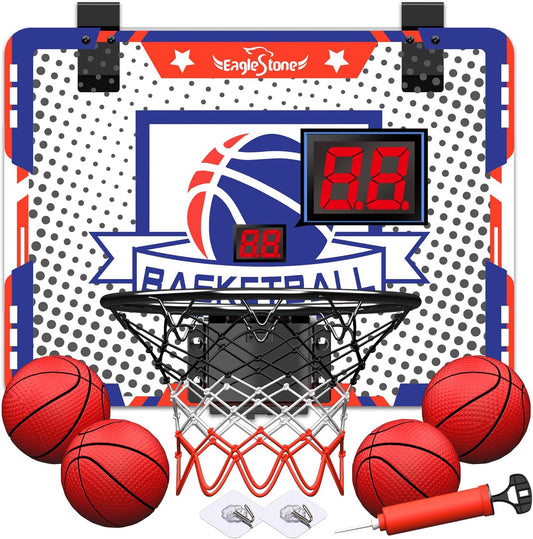 EagleStone Mini Basketball Hoop for Indoor Fun and Training