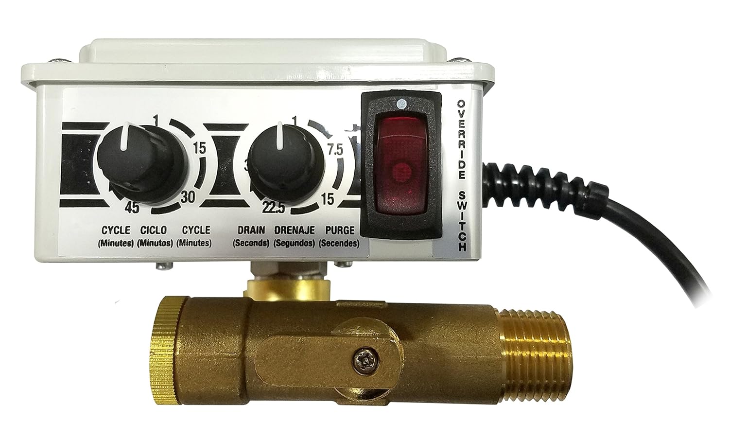 Efficient Arrow Pneumatics Air Tank Drain with Timer