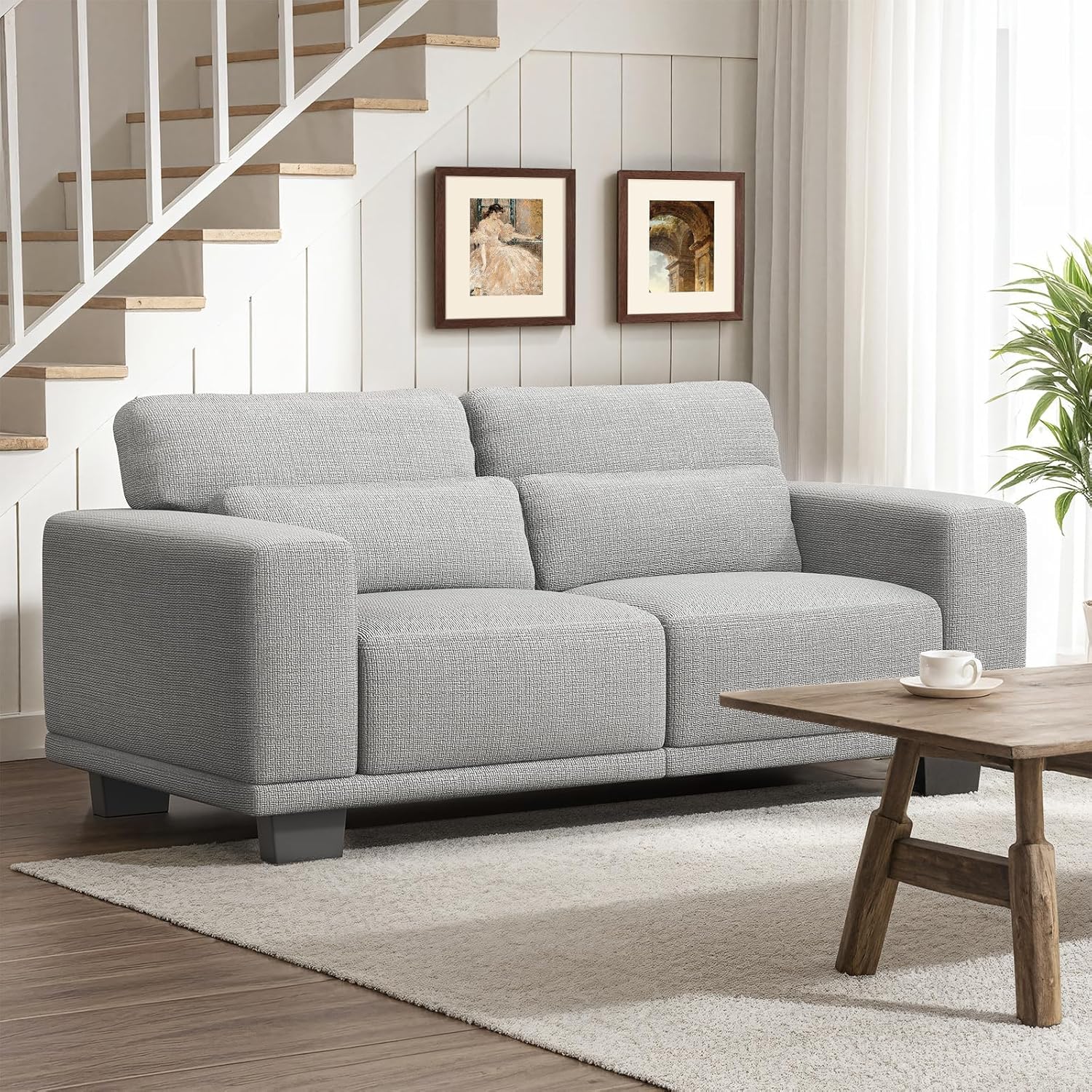 Marsail 65 Loveseat Sofa for Living Room with Deep Seats