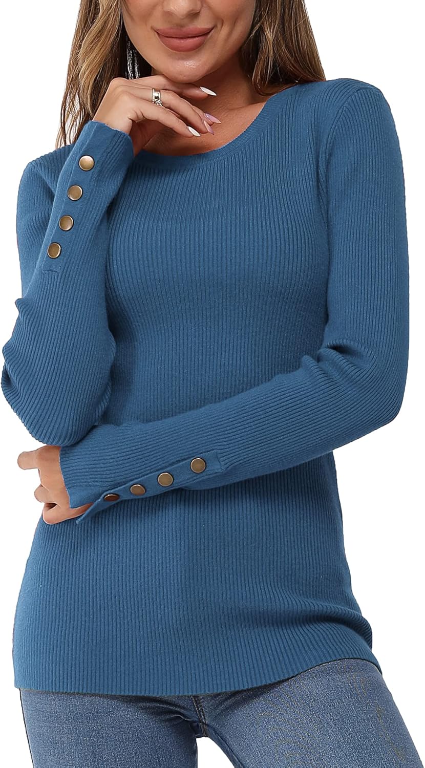Newshows Women's Fall Fashion Sweater for Business Casual Style