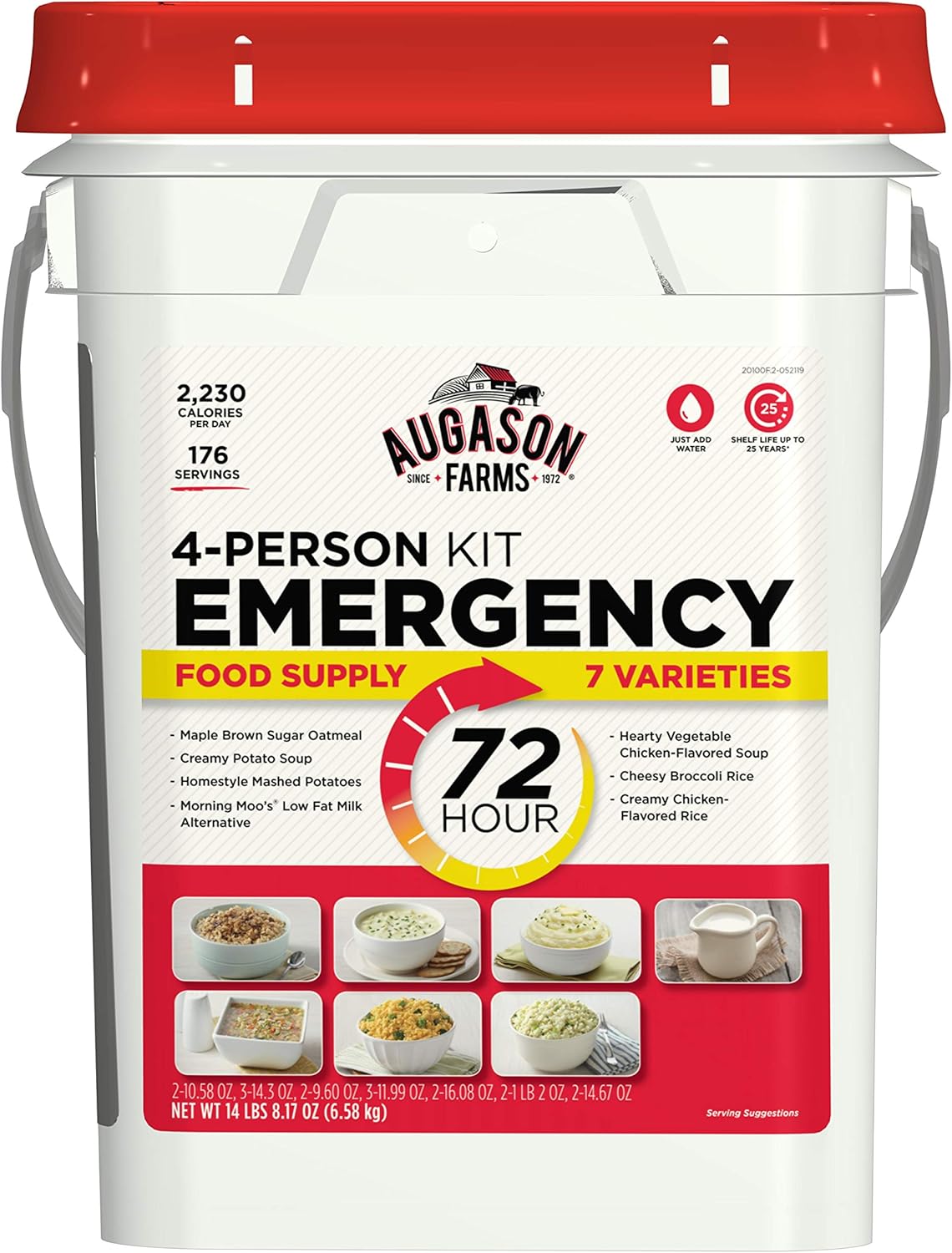Augason Farms 72-Hour Emergency Food Kit - 4 Person