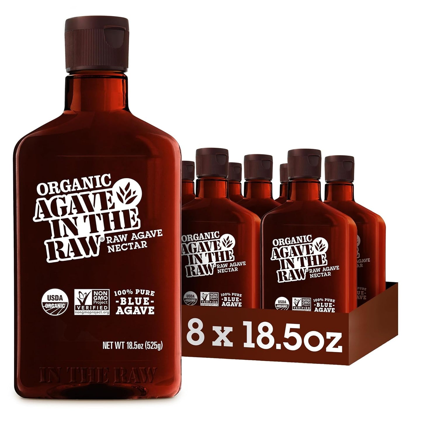 Agave In The Raw Organic Agave Nectar Sweetener for Baking