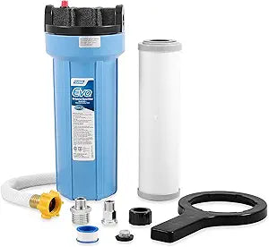 Camco Evo RV Water Filter for Clean Drinking Water Anywhere