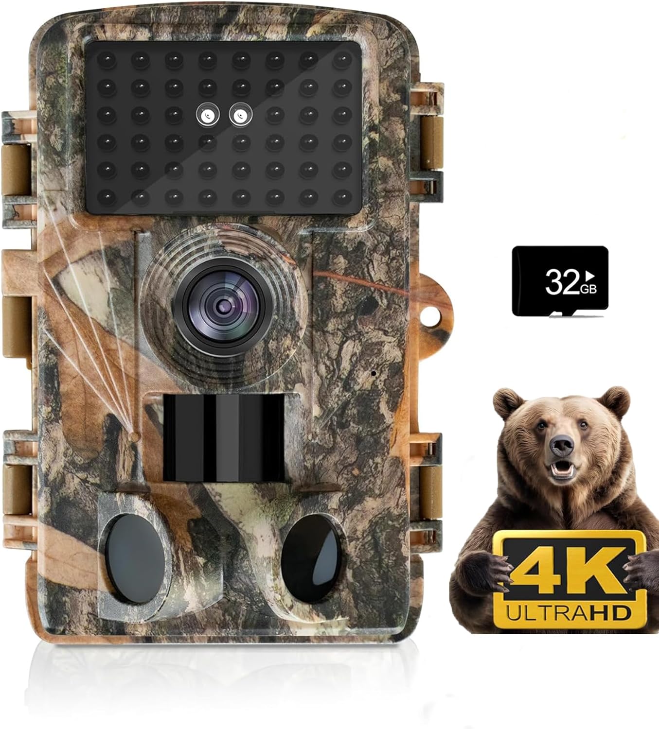Dargahou 4K 48MP Trail Camera - Instant Capture Wildlife