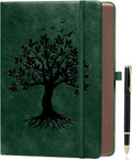 ZXHQ 360 Pages Thick Lined A5 Journaling Notebook - Durable Hardcover