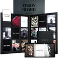 Vision Board Kit for Men - 168 Cards with Foldable Board