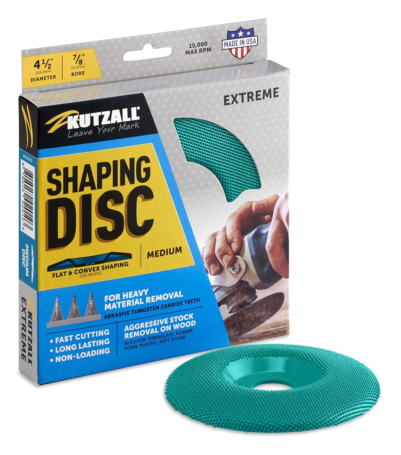 Extreme Shaping Disc for Precise Woodworking