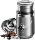 Electric Super Silent Blade Coffee Grinder - Quiet Timed Control