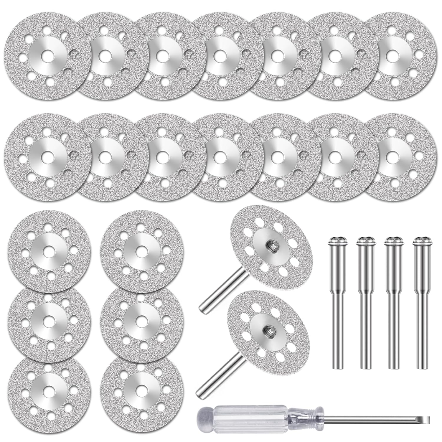 Diamond Cutting Wheel Set for Dremel Tool - Precision Cuts & Versatile Usage