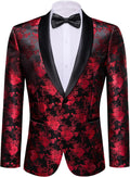 Barry.Wang Paisley Sport Coat Lightweight Blazer - Standout Style