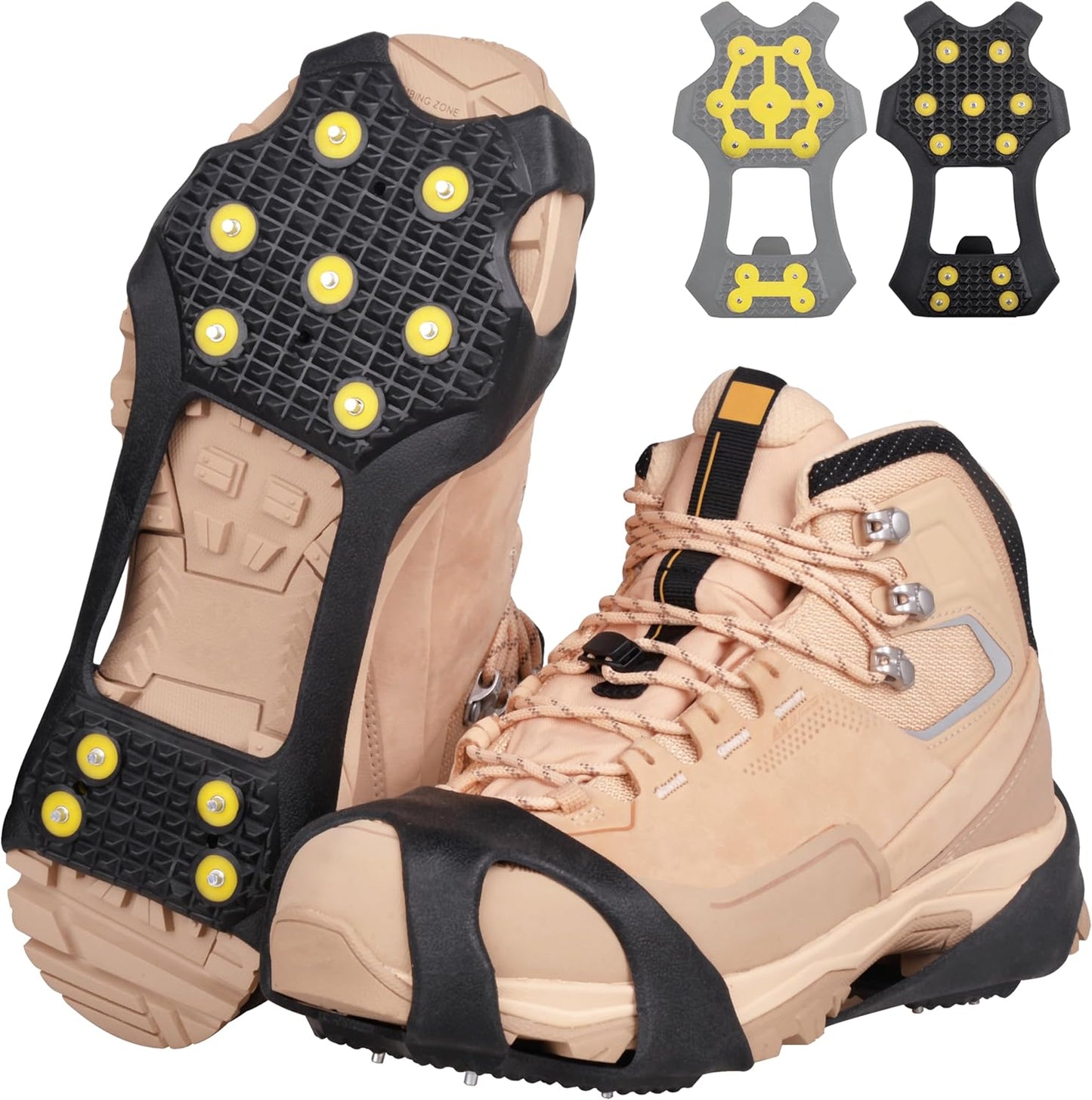 OROOTL Ice Cleats: 11 Stud Traction for Winter Adventures