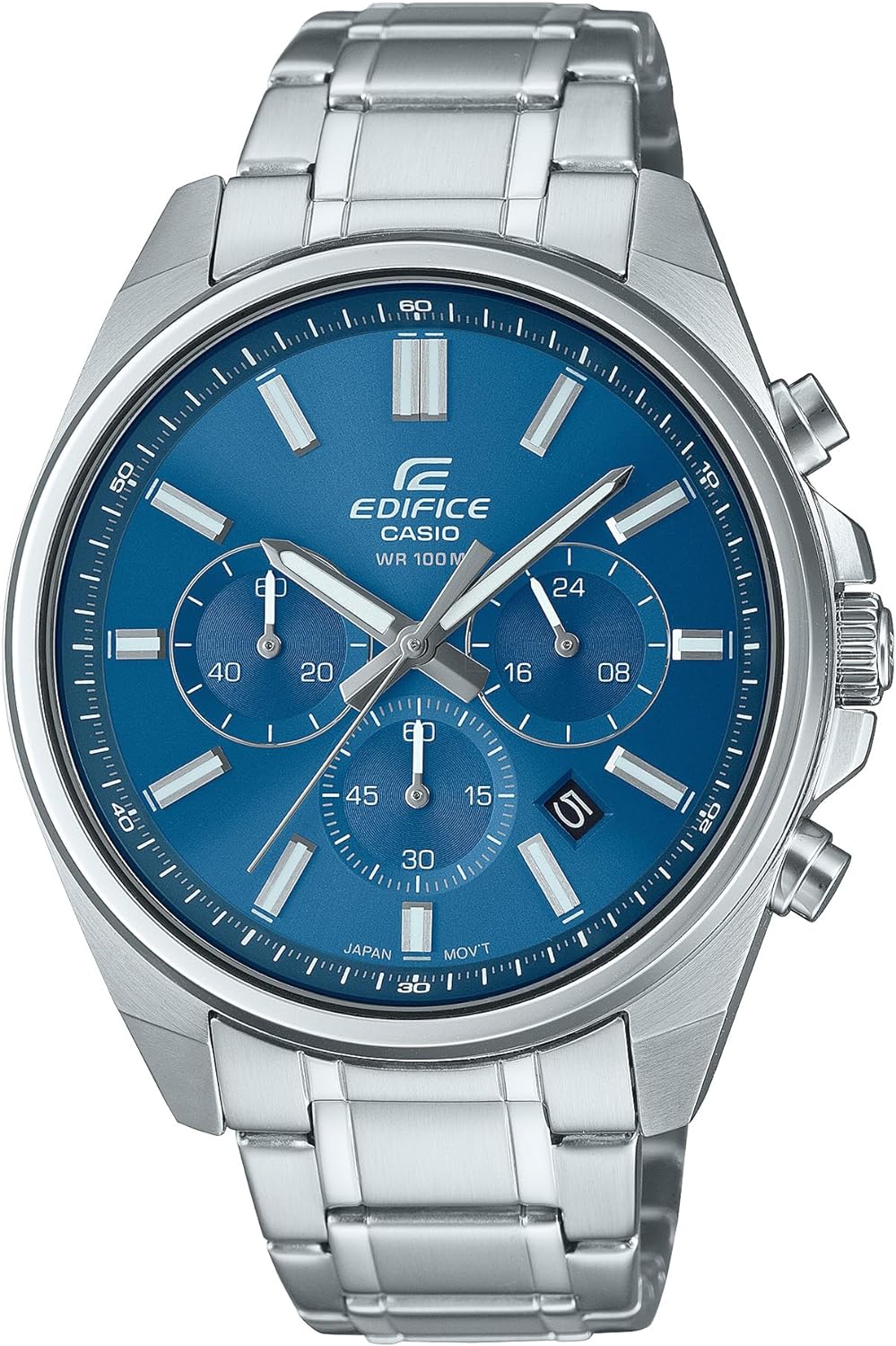 Casio Edifice Chronograph: Date Indicator Precision