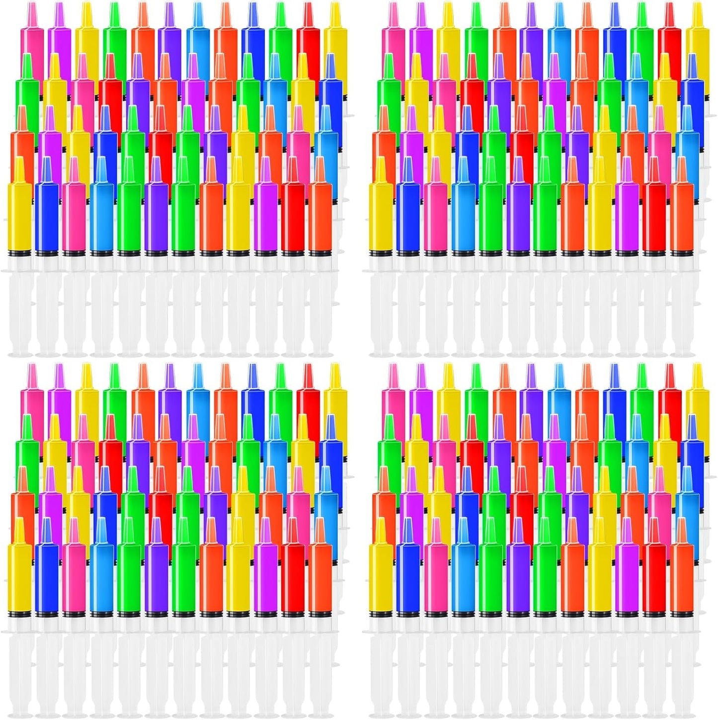 100 Pack 30ml Liquid Syringes for Parties and Celebrations