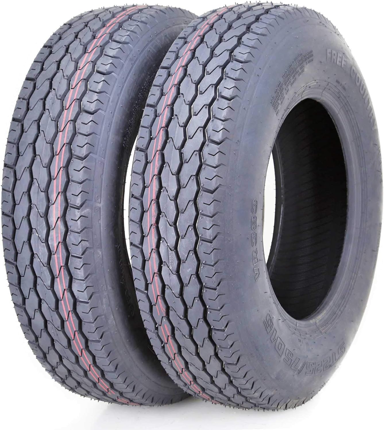 Premium ST225/75D15 Trailer Tires with Deep Tread for Durability