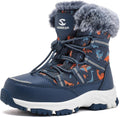 Toddler Snow Boots Waterproof Slip Resistant Outdoor Winter Boots