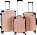 Rockland London Hardside Spinner Wheel Luggage Set for Travel