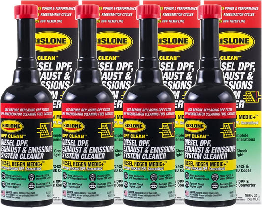 Rislone DPF Clean Diesel Exhaust System Cleaner 4-Pack 16.9 oz