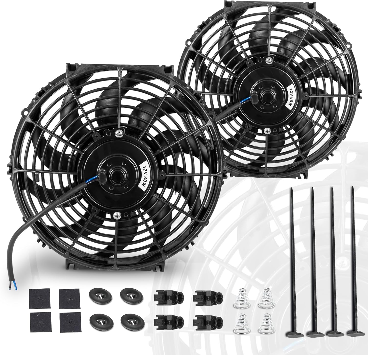 12 Inch Universal Electric Radiator Slim Fan for High Performance