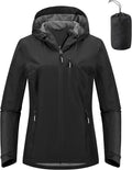 Outdoor Ventures Packable Rain Jacket Women Lightweight Waterproof air