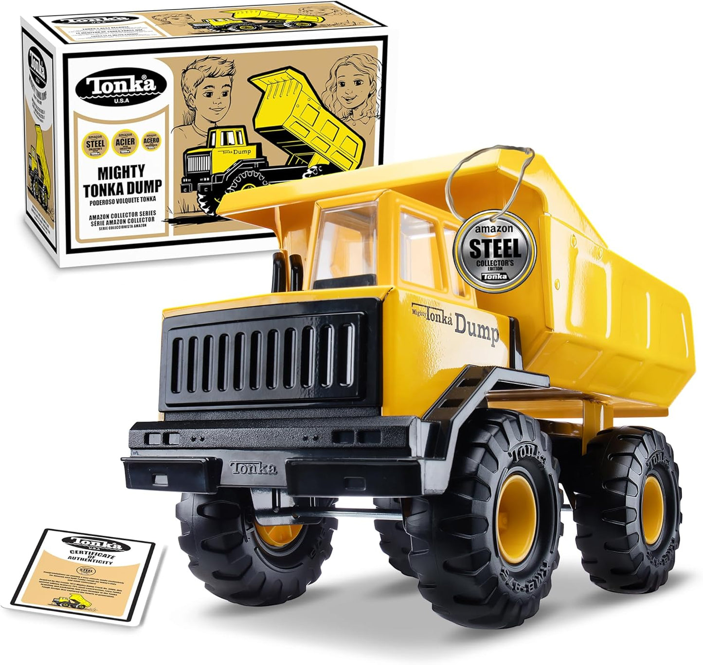 Tonka Retro Mighty Dump Truck - Collector's Edition for Kids