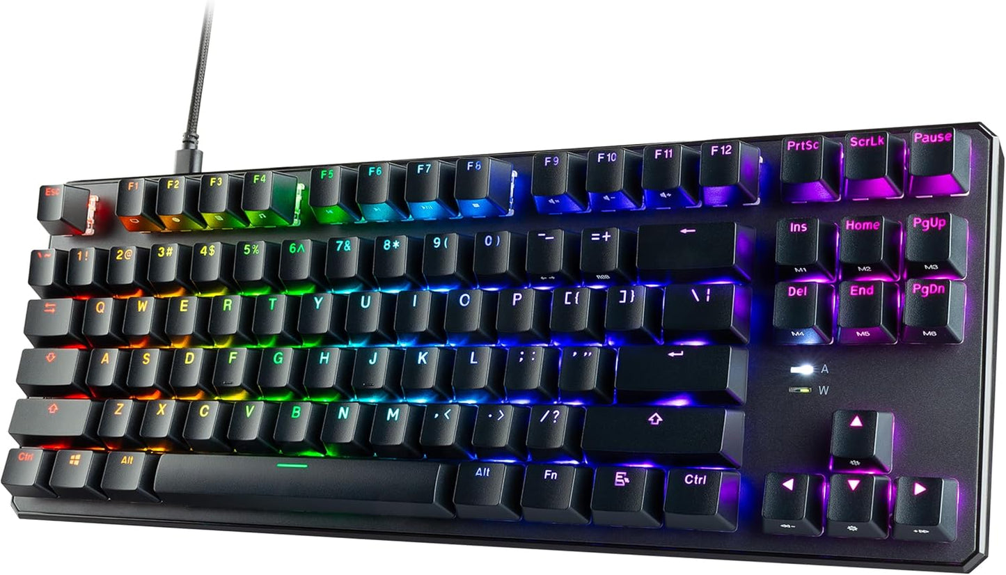 TECWARE Phantom+ 87 Key Mechanical Gaming Keyboard with RGB