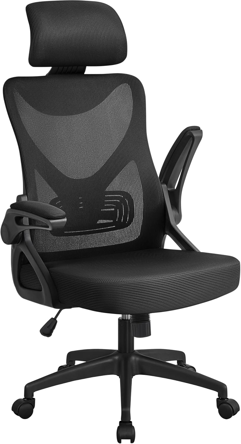 Yaheetech High Back Ergonomic Office Chair Black