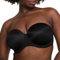 Wear Everywhere Push Up Strapless Bra - Smooth Lift and Support stays