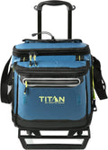 Titan Deep Freeze 60 Can Wheeled Cooler for All-Terrain Use
