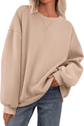 Oversized Sweatshirt for Women Crewneck Long Sleeve - Cozy Fit Women's