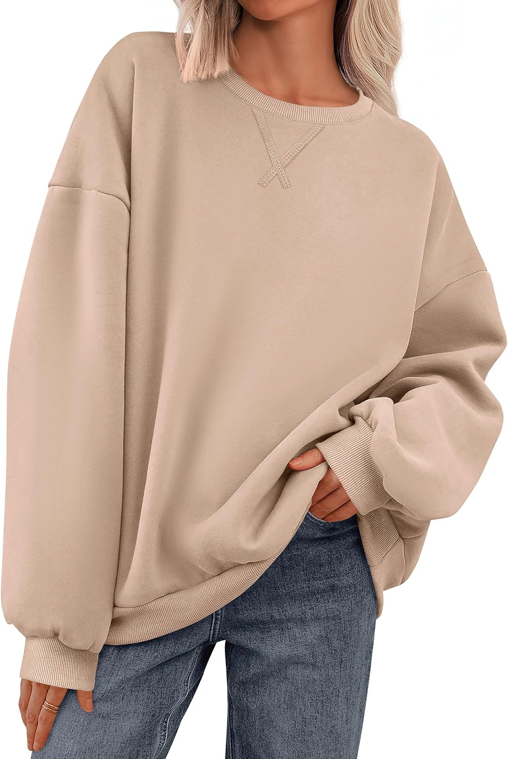 Oversized Sweatshirt for Women - Stylish Fall Fashion 2025