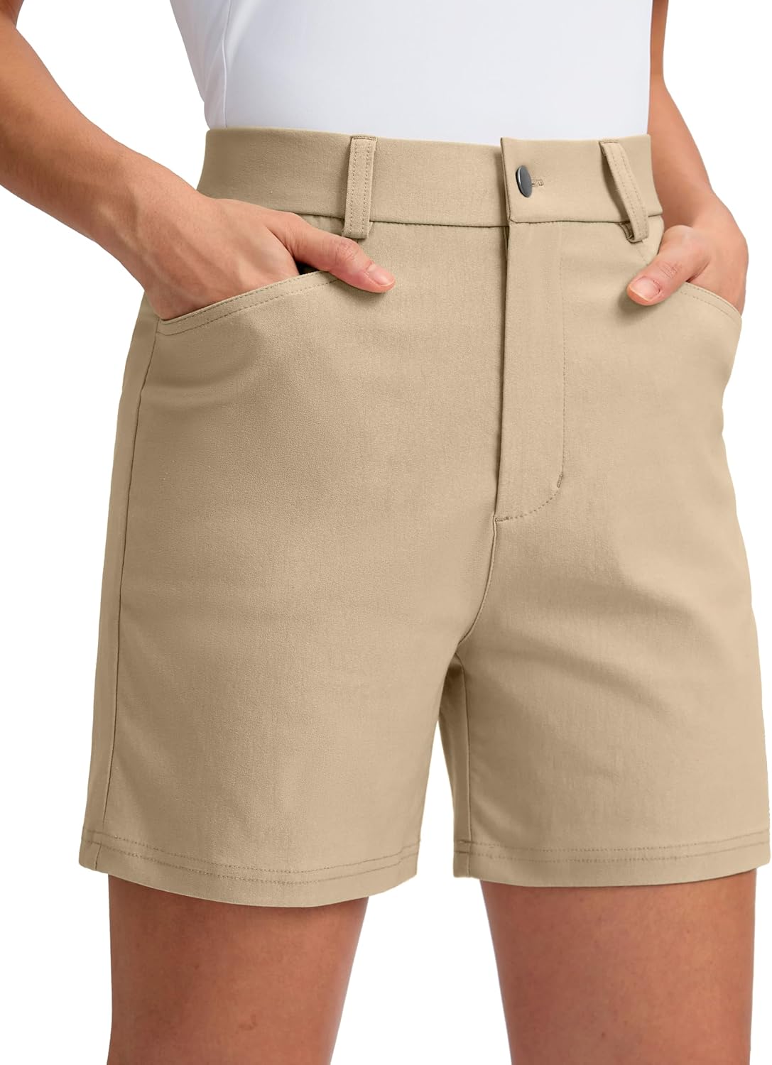 G Gradual Women's Golf Shorts - Stretchy Lightweight Design