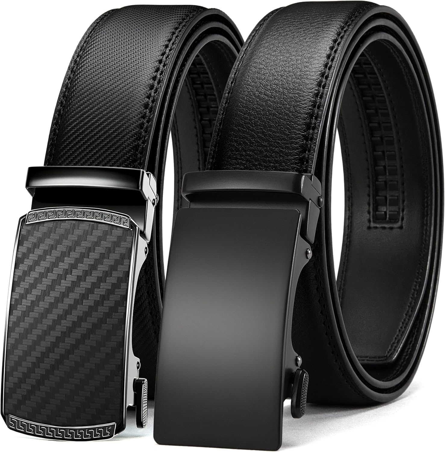 CHAOREN Leather Ratchet Belt for Men - Customizable Fit & Style