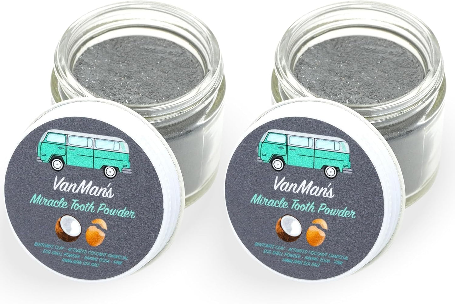 Vanmans Miracle Tooth Cleaning Powder for Fresh Teeth & Gums