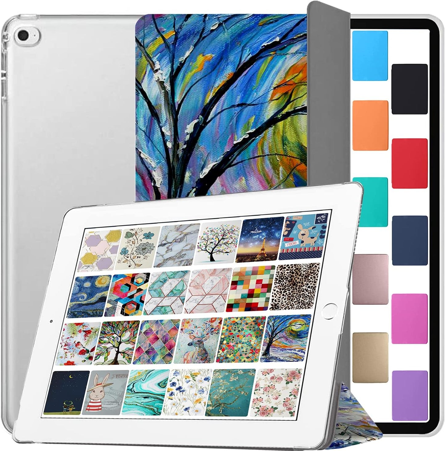 DuraSafe Cases for iPad 9.7 inch Air 2nd Gen - Color Emblem