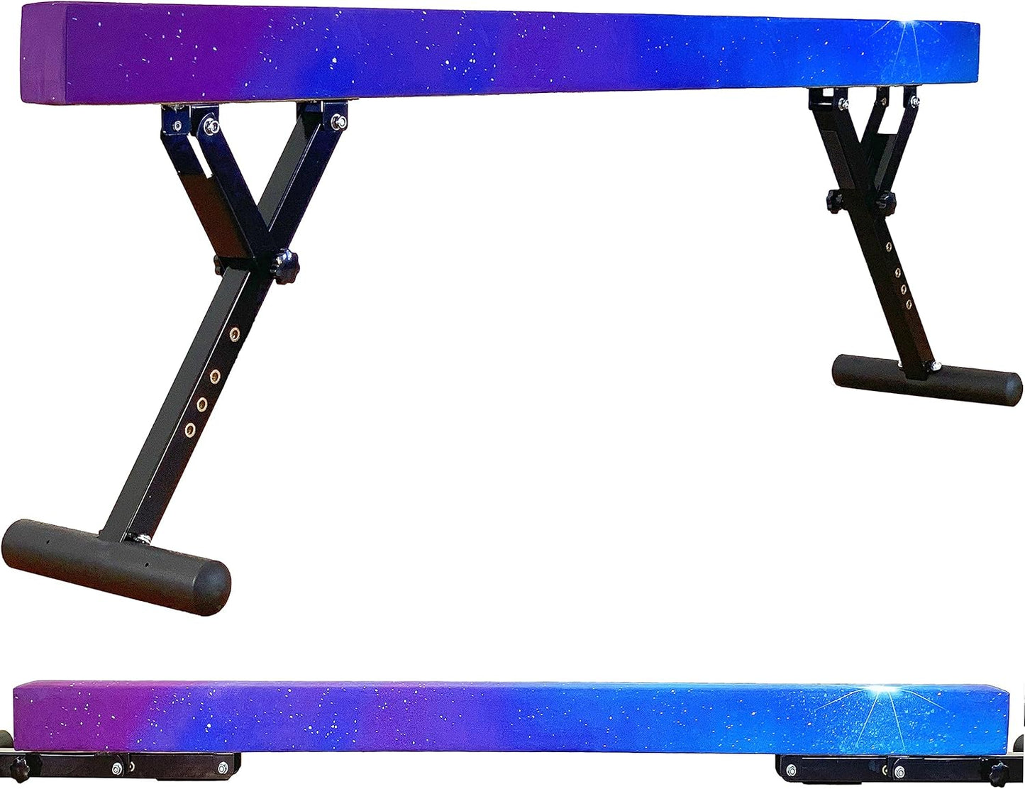 Adjustable Balance Beam for Kids - 8 ft Gymnastic Training Beam