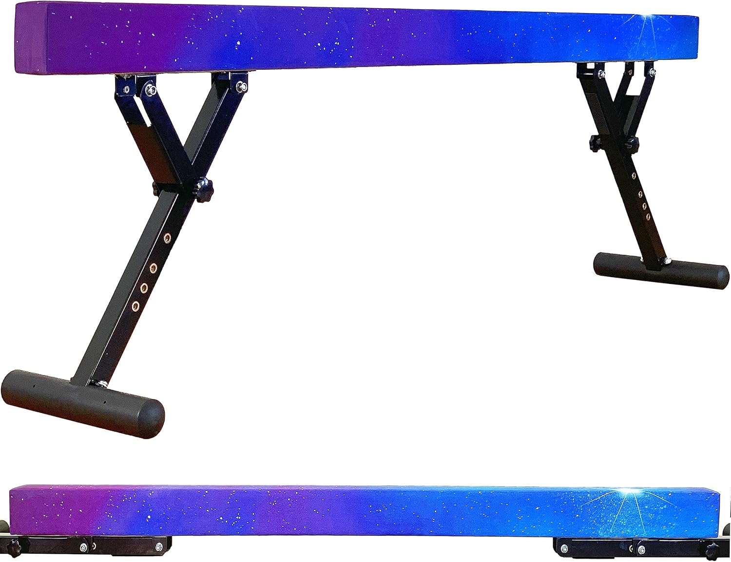 Adjustable Balance Beam for Kids - 8 ft Gymnastic Training Beam