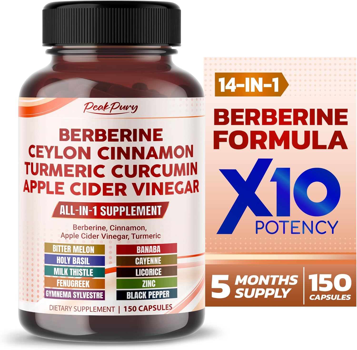 PeakPury Total Wellness Blend - USA Made