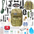 Survival First Aid Kit 99PCS Large Hiking Backpack - Complete