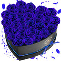 Preserved Rose in Heart Shape Box for Eternal Love and Gifts