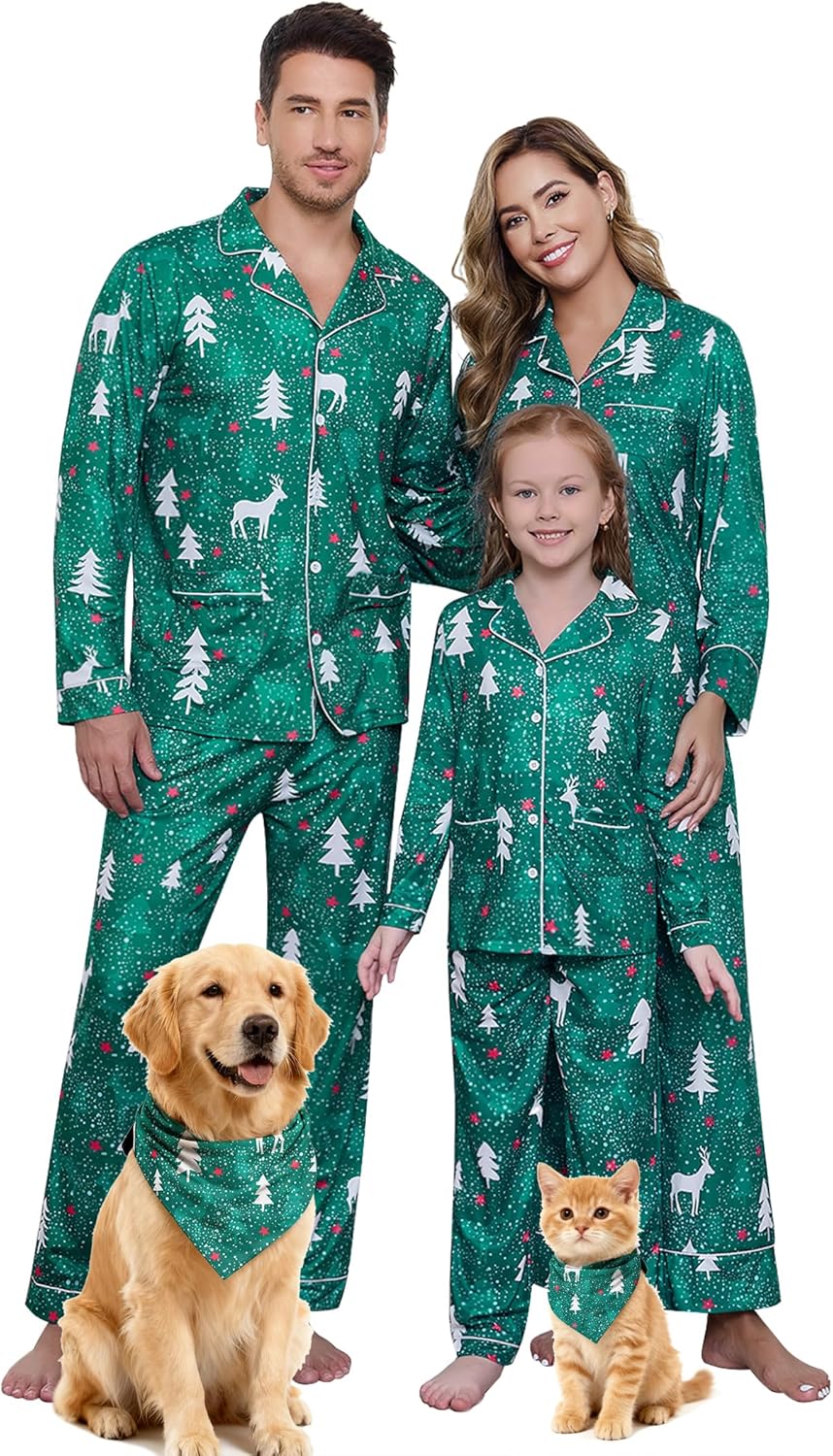 Family Christmas Pajamas Matching Set for Holiday Sleepwear