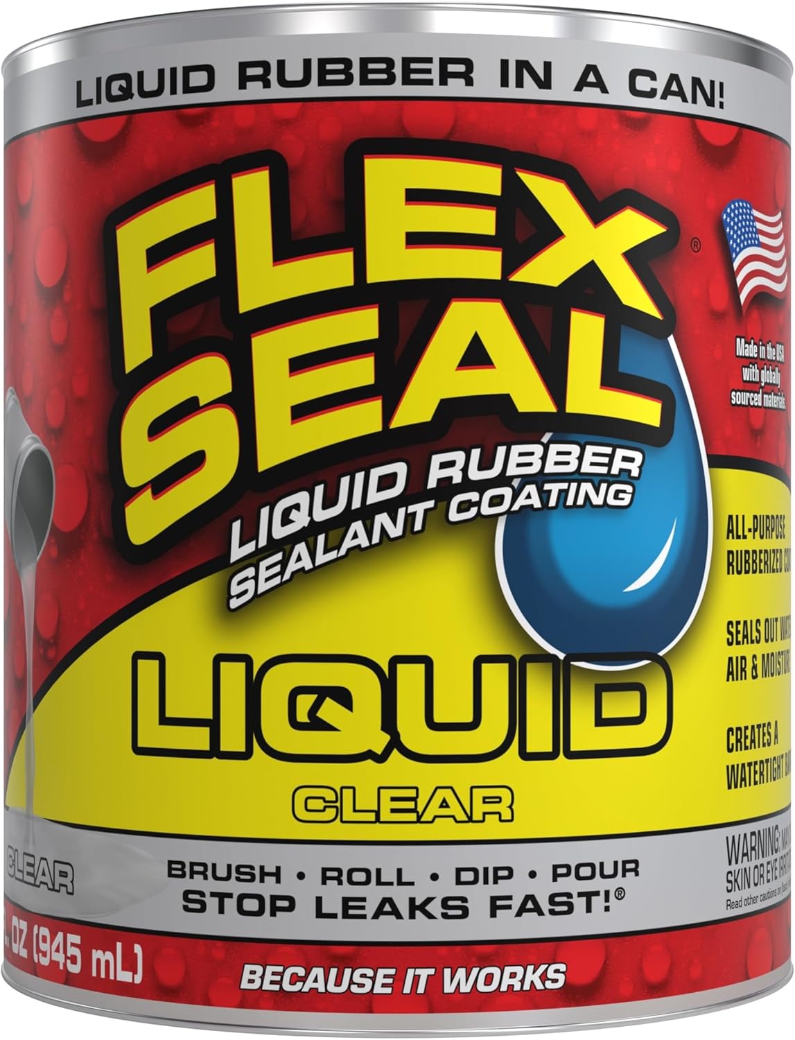 Flex Seal Liquid Rubber Coating Sealant for Waterproof Repairs