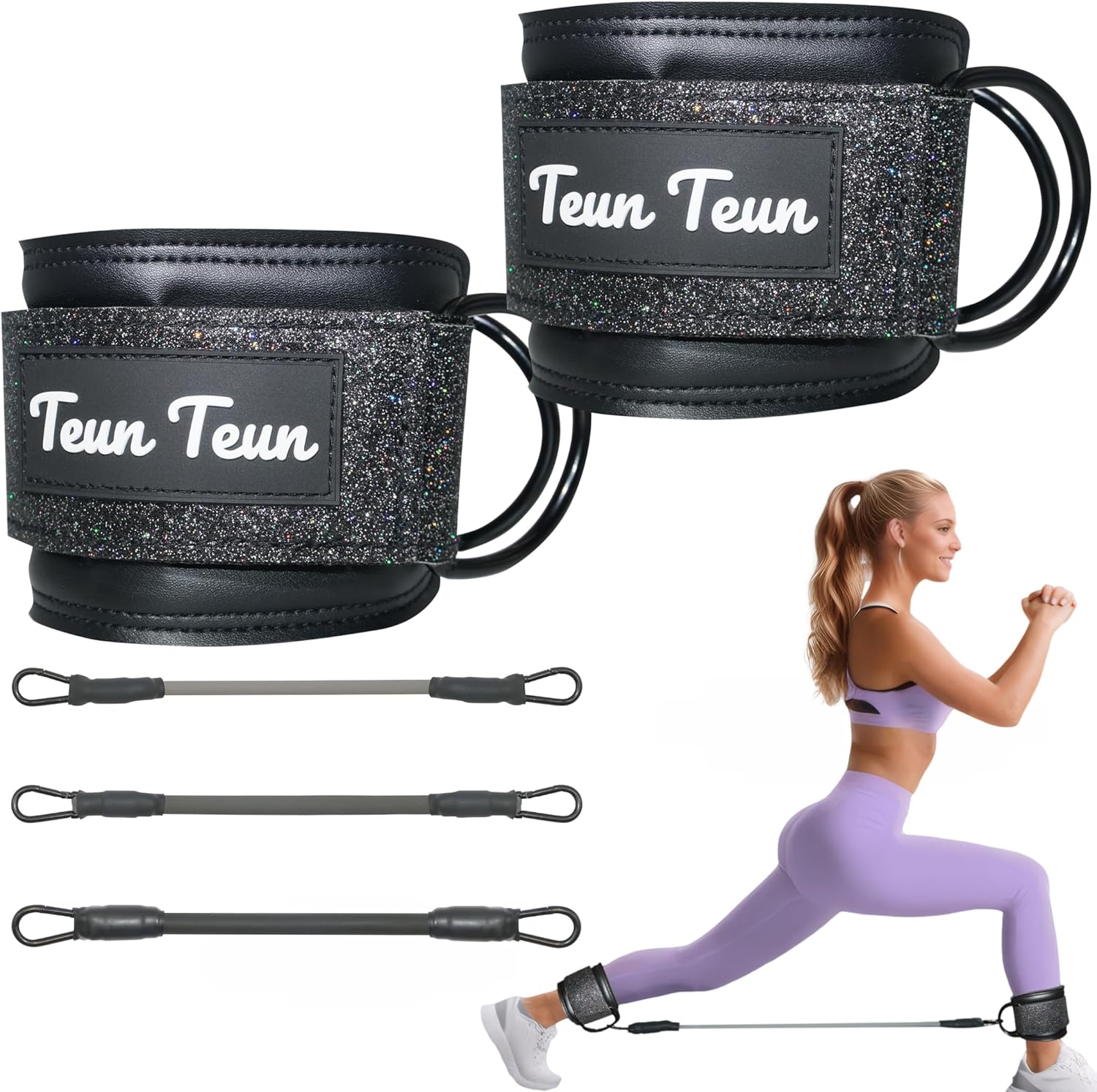 Sparkle & Sculpt Glutes with Glitter Straps