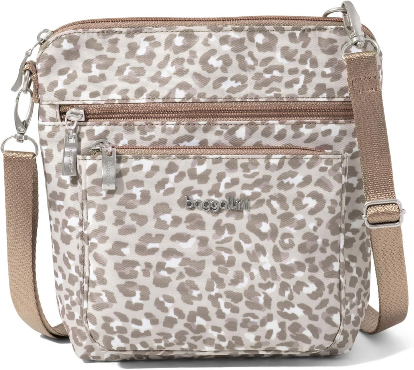 Baggallini Modern Pocket Crossbody Bag for Women with RFID
